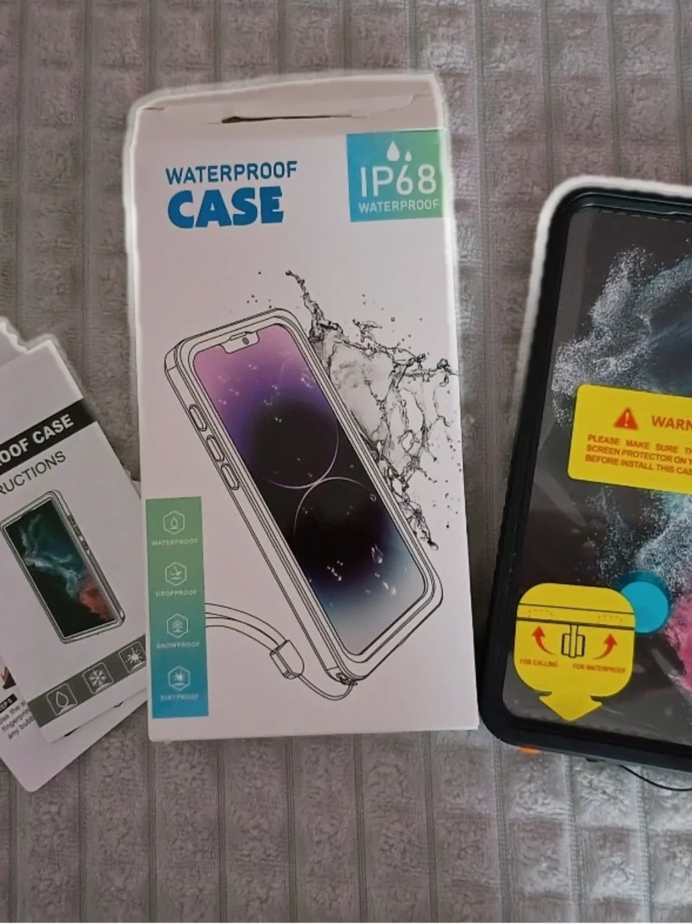 NIB MOZOTER Samsung Galaxy S26 Waterproof Case IP68 Shockproof Black